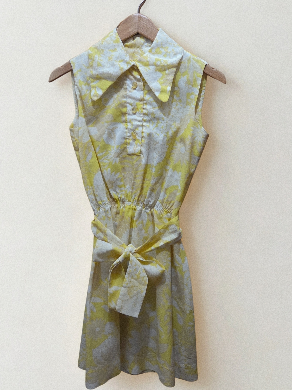 VTG Lemon Drop Mini Dress
